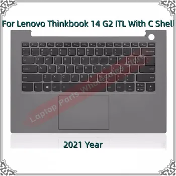 95% Новый Оригинальный Чехол-клавиатура для ноутбука с сенсорной панелью Lenovo Thinkbook 14 G2 ITL с C Shell 2021 Года Выпуска