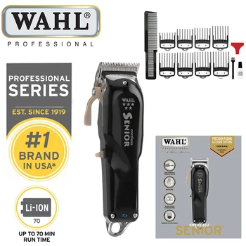 Беспроводная машинка для стрижки волос Wahl 8504 высшего класса, 5 звезд, для парикмахеров и стилистов Продолжительностью 70 минут