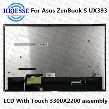 Оригинальный 13,9 дюймовый B139KAN01.0 ЖК светодиодный сенсорный экран в сборе 3300X2200 для ASUS Zenbook S ux393 UX393EA UX393JA UX393FN