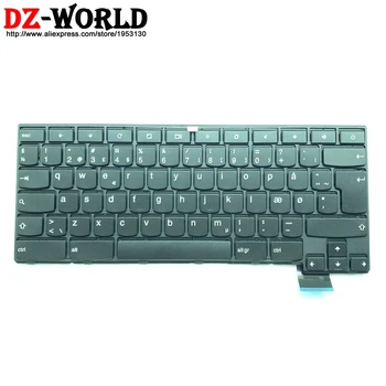 Новая/Оригинальная Датская клавиатура Nordic DEN DK для Thinkpad 13 Chromebook (Тип 20GL, 20GM) Дания Teclado 01AV243