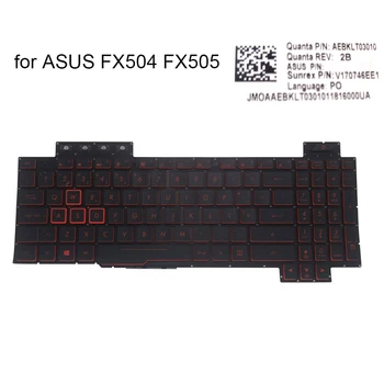 FX504 FX505 Венгрия Ноутбук Португальская Клавиатура С Подсветкой Для ASUS TUF Gaming FX504GB FX505GE FX505DU FX505 Клавиатуры AEBKLT02010