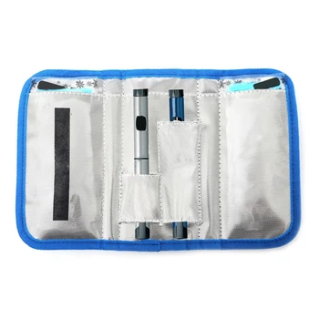 Портативная сумка-холодильник для инсулина и льда, чехол для ручек, Диабетический Органайзер, Медицинский Дорожный A0NC
