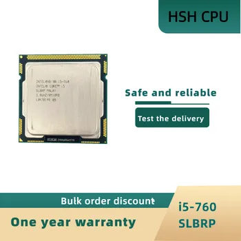Используемый процессор Core i5 760 2,80 ГГц 8M Cache SLBRP LGA 1156 CPU