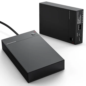 Корпус внешнего жесткого диска 396U3, 3,5-дюймовый USB 3.0-SATA III, плоская док-станция для жесткого диска 2,5 3,5-дюймового жесткого диска SSD