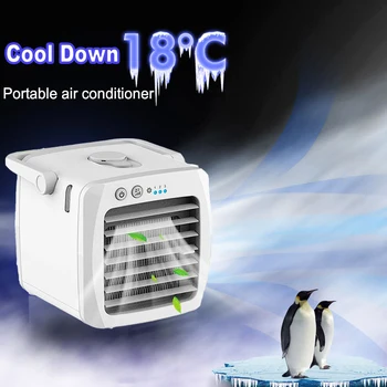 Вентилятор-охладитель воздуха Портативный Мини-вентилятор для личного пространства Cooler Usb Cooling Быстрый и простой способ охлаждения вентилятора для домашнего офиса