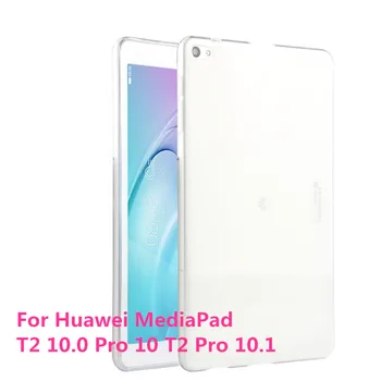 Чехол Для Huawei MediaPad T2 10.0 Pro TPU Case 10 T2 Pro 10.1 Защитный Смарт-чехол Кожаный Планшет FDR-A01W A01L FDR-A03L Мягкий