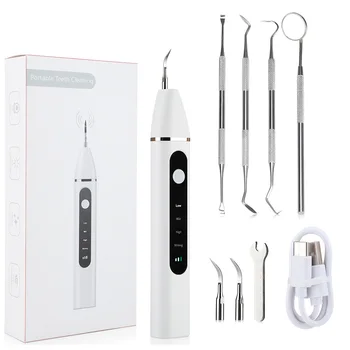 Визуальный Электрический Стоматологический Скалер, Подключение к Wi-Fi приложению, USB-Очиститель зубов, Отбеливание зубов, Чистка Полости рта, Удаление зубного камня