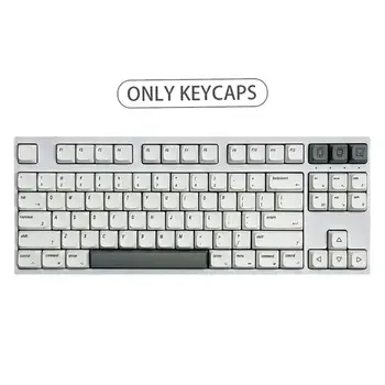 127 Клавиш Xda Pbt Keycaps Английский/японский/русский/корейский Сублимационный колпачок для ключей Cherry Mx Diy Механическая клавиатура G6k7