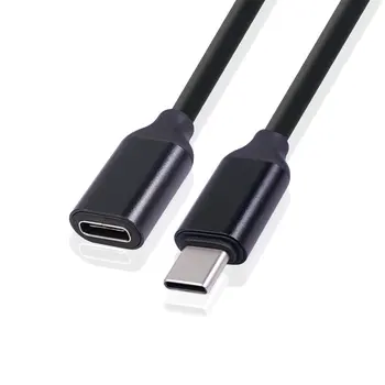 0.5/1/1.5 удлинительный кабель m Type-C От Мужчины К Женщине USB-Разъем Удлинитель USB-кабеля Удлинитель Шнура Передачи данных Для Ноутбуков Планшетов