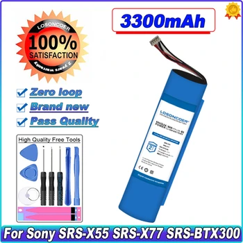 LOSONCOER SRS-X55 SRS-X77 SRS-BTX300 Аккумулятор емкостью 3300 мАч Для плеера Sony SRS-X55 SRS-X77 SRS-BTX300
