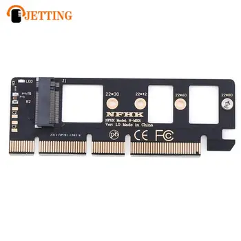 NGFF M Ключ M.2 NVME AHCI SSD к PCI-E PCI Express 16x x4 Адаптер Riser Card Конвертер Для XP941 SM951 PM951 A110 SSD