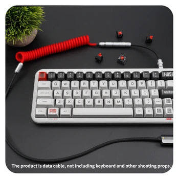 GeekCable индивидуальная компьютерная механическая клавиатура кабель для передачи данных MelGeek collaboration keycap line wandering Earth