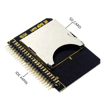 SD-карта к 2,5-дюймовому IDE-адаптеру SDHC/SDXC Конвертер карт памяти В жесткий диск ноутбука 44-Контактный Разъем для ноутбука SD-карта к IDE-адаптеру