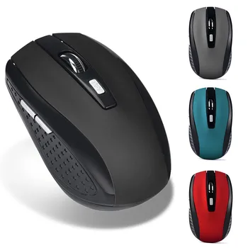 2023 Беспроводная мышь USB 2,4 ГГц Офисный мини-приемник Mause Pro Gamer Mouse Raton Игровые мыши для портативного компьютера