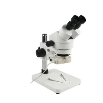 3.5X-90X 7X-45X Бинокулярный Промышленный Стереомикроскоп с Непрерывным увеличением + 0.5X 2X Вспомогательный объектив для Ремонта пайки печатных плат