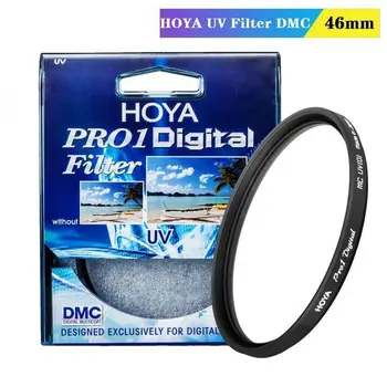 HOYA PRO1 Цифровой УФ-фильтр 46 мм Низкопрофильная рамка Pro 1 DMC UV (O) Multicoat для объектива камеры