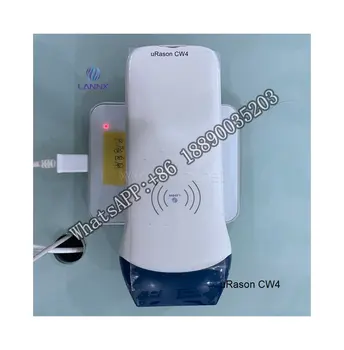 Портативный цветной доплеровский зонд LANNX uRason CW4 используется в клинике, больнице, портативный беспроводной зонд WiFi