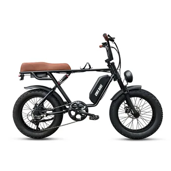 Электрический велосипед 20 Дюймов, Снежный Электрический Велосипед, Переменная скорость, Пляжная Литиевая батарея, Мощность, Горный Кросс-Кантри