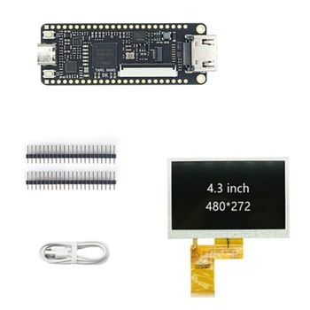 Для Tang Nano 9K FPGA Development Board GW1NR-9 RISC-V RV HD 40P RGB Интерфейс с 4,3 дюймовым SPI экраном