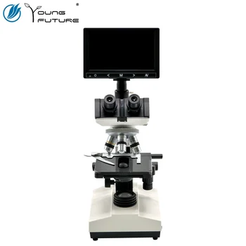 Бинокулярный оптический микроскоп YY-LS107 1600X с ЖК-экраном