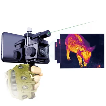 Infiray T2Pro Открытый Охотничий Прицел Mate HD Ночного видения Тепловизионный сканер Бинокулярный Тепловизор 395ярдов Для Ловли птиц с инфракрасным излучением