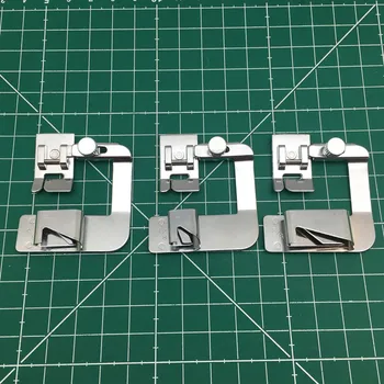 наборы ножек для шитья с регулируемым подшиванием из 3 предметов Подходят для большинства швейных машин с низким хвостовиком (1 дюйм, 3/4 дюйма, 1/2 дюйма) 5BB5003