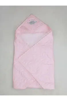 Розовое пеленальное одеяло для мальчиков размером 85x85 см 
