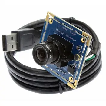 720P Mini HD CMOS OV9712 MJPEG usb2.0 uvc usb otg внешняя цифровая камера модуль печатной платы С аудиомикрофоном Микрофон для Android Linux
