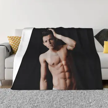 Том Холланд, Сексуальное Одеяло для Тела с 3D Принтом, Мягкие фланелевые Флисовые теплые одеяла для Путешествий, Постельное Белье, Одеяло для дивана