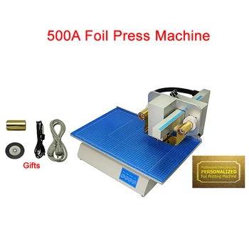 Машина для прессования фольги 500A Цифровая Машина для горячего тиснения фольгой, Лучшие продажи, Цветная печать визиток