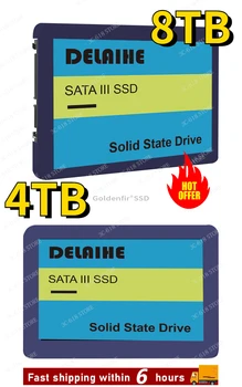 Оригинальный SSD 8 ТБ 4 ТБ 2 ТБ 1 ТБ Высокоскоростной 128 ГБ SATA3 2,5 Дюйма 512 ГБ 1 ТБ 2 ТБ Жесткий диск Твердотельный диск HD для PS5 New 2023