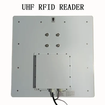 Встроенная антенна 12dBi с радиусом действия 15 М, UHF RFID, встроенный считыватель RS232, RS485, TRIG для парковки автомобилей