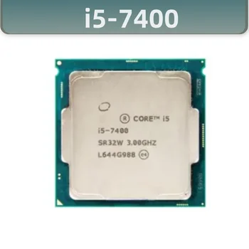 SR32W Core i5-7400 i5 7400 3,0 ГГц, четырехъядерный процессор с четырьмя потоками, процессор 6M 65W LGA 1151