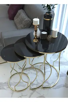 Журнальный столик Dream Model Золотой металлический столик в скандинавском стиле 1. Качественный мраморный столик с рисунком