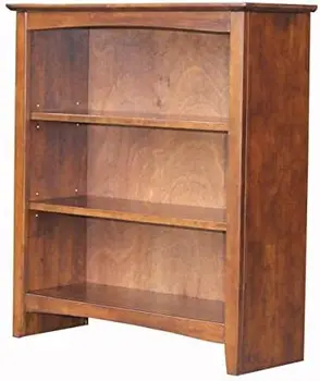 Книжный шкаф, 60 дюймов, выстиранный серо-коричневый
