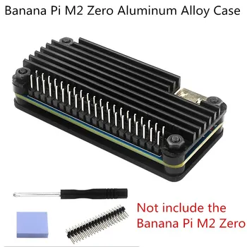 Banana Pi M2 Zero Корпус из алюминиевого сплава, защитный металлический корпус, корпус пассивного охлаждения для BPI-M2 Zero с отверткой