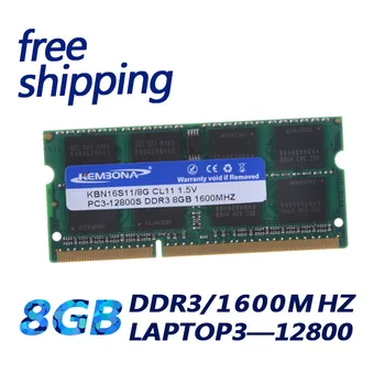 Ноутбук KEMBONA Memoria RAM DDR3 8 ГБ 1600 МГц 204-контактный SODIMM для ноутбуков Intel и A-M-D с пожизненной гарантией KBN