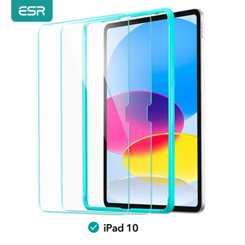 ESR Закаленное Стекло для iPad 10 2022 Защитная пленка для экрана iPad Pro 11 12,9 2022 2021 2020 2018 Защитная пленка для экрана iPad Pro 12,9 11