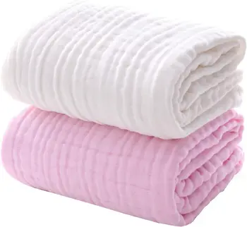 Детские банные полотенца, супер мягкое хлопковое одеяло для нежной кожи ребенка, Пеленальное одеяло для новорожденных малышей, мальчиков и девочек
