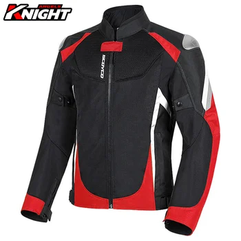 Мотоциклетная куртка SCOYCO, водонепроницаемая мотоциклетная куртка для мотокросса, защитная летняя куртка для мотогонок с дышащей сеткой, костюм для мужчин