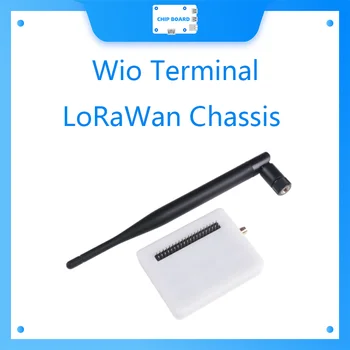 seeed Wio терминал LoRaWAN на шасси со встроенной антенной LoRa-E5 и GNSS, EU868/US915