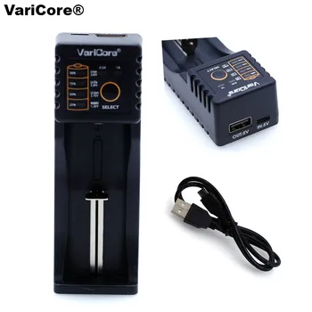 VariCore V10 1,2 В/3 В/3,7 В/4,25 В18650/26650/18350/16340/18500/ Зарядное устройство для литиевых батарей AA AAA NiMH