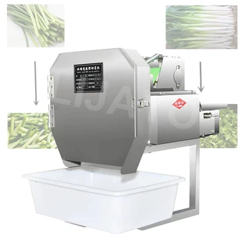 Машина для Нарезки картофеля и Моркови, Коммерческий Электрический Овощерезка, Автоматический Резак для пищевых продуктов