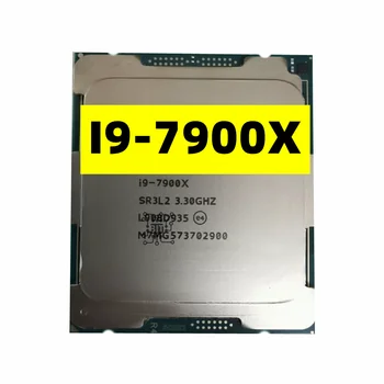 Процессор Core I9 7900X 14 нм, 10 ядер, 20 потоков, 3,3 ГГц, 13,75 МБ, TDP, 140 Вт, процессор LGA2066 для настольной материнской платы X299
