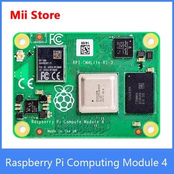 Raspberry Pi Compute Module 4 с 8 ГБ оперативной памяти, Lite eMMC Flash, дополнительная поддержка Wifi/ bluetooth и внешней антенны