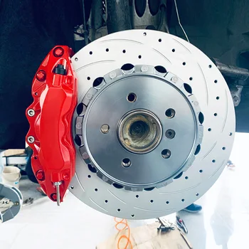 модернизация автомобильных тормозов performance auto ремонт комплекта тормозных суппортов Toyota rav4 prado hilux R18 19 дюймов