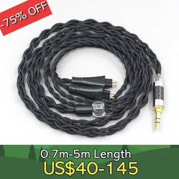 Чистый 99% Серебристый Внутренний Нейлоновый кабель Для наушников FOSTEX TH900 MKII MK2 TH-909 TR-X00 TH-600 Гарнитура для наушников LN007445