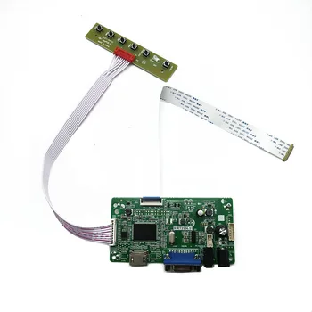 Комплект мониторов Lwfczhao для LQ133M1JW14 LQ133M1JW15 LQ133M1JW12 HDMI + VGA ЖК-светодиодный экран Плата контроллера Драйвер EDP 30 контактов