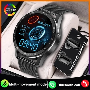 2023 Новая Гарнитура X7 Smart Watch TWS Two In One Беспроводная Bluetooth Двойная Гарнитура Вызов Здоровья Кровяное Давление Спорт Музыка Smartwatch