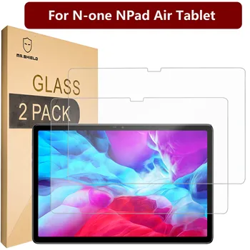 Защитная пленка Mr.Shield [2 упаковки] Для планшета N-one NPad Air [Закаленное стекло] [Японское стекло твердостью 9H]